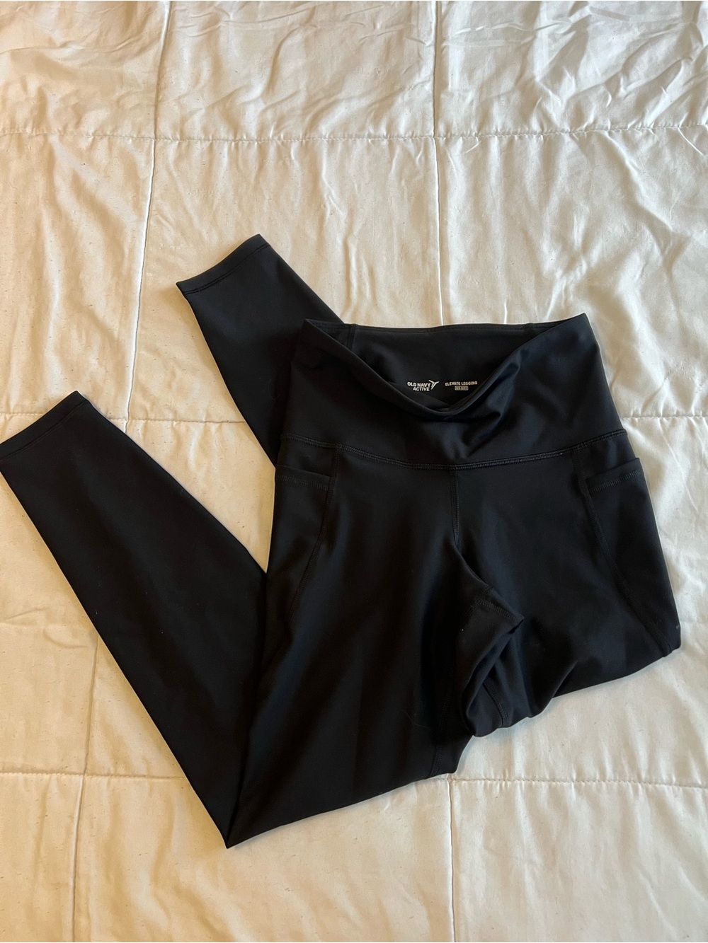 Old Navy Black High-Waist Active Leggings